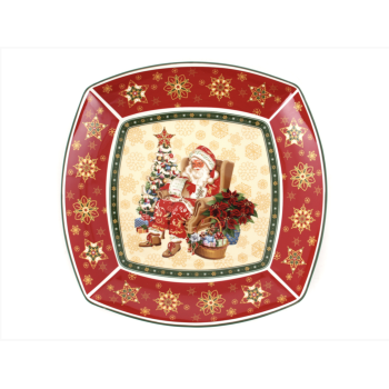Салатник Дед Мороз "Christmas Collection" 33x5 cm Lefard