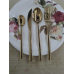 Столовые приборы LOTUS TITANIUM GOLD (24 пр)
