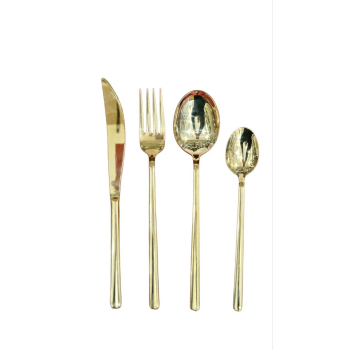 Столовые приборы LOTUS TITANIUM GOLD (24 пр)