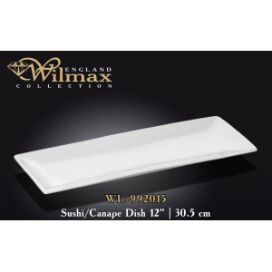 Блюдо для суши / канапе 30,5х12 см, Wilmax, WL-992015