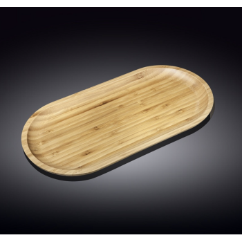Блюдо бамбукове плоске 45,5х23 см, Wilmax Bamboo, WL-771062