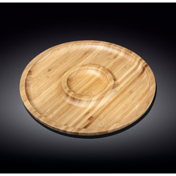 Блюдо бамбукове 25 см, Wilmax Bamboo, WL-771047