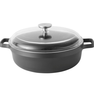 Каструля низька GEM з кришкою, діам. 24 см, 4,6 л, Berghoff, 2307319