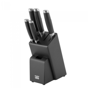 Набір ножів Leo Graphite в колоді (6 предметів), Berghoff, 3950358