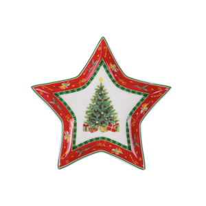 Блюдо фарфоровое "Christmas delight" 15 см Lefard 985-126