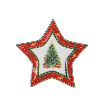Блюдо фарфоровое "Christmas delight" 15 см Lefard 985-126