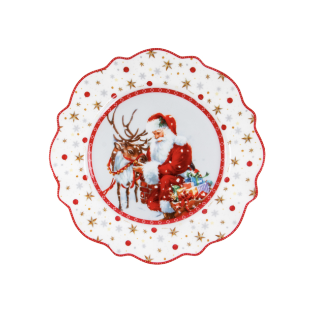 Тарілка порцелянова "Christmas story" Lefard 21 см 985-196