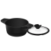 Кастрюля алюминиевая с антипригарным покрытием Lessner Black Pro New 4,7 л 55872-24