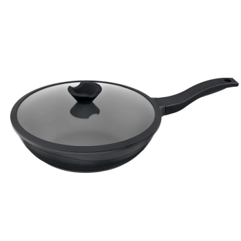 Сотейник алюмінієвий антипригарний Lessner Black Pro New 30 см 88374-30S