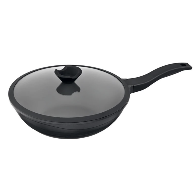 Сотейник алюмінієвий антипригарний Lessner Black Pro New 30 см 88374-30S