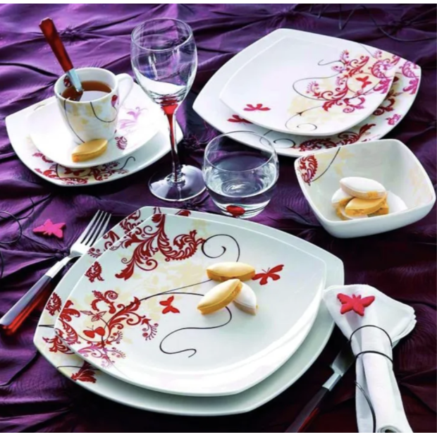 Столовый сервиз фарфоровый FAIRY TALES 30 предметов D6403