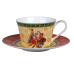 Чайный набор фарфоровый 2 предмета 180 мл "Christmas collection", Lefard, 986-053