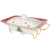 Блюдо для запікання / Марміт з кришкою «Christmas Delight» 31*23*13 см, Lefard, 985-210