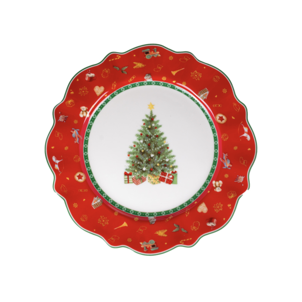Тарілка порцелянова 28 см Lefard, "Christmas delight" 985-142