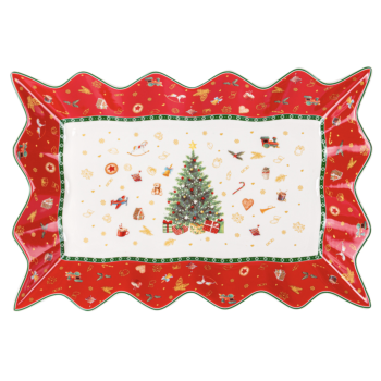 Блюдо порцелянове Lefard "Christmas delight" 36 см 985-141