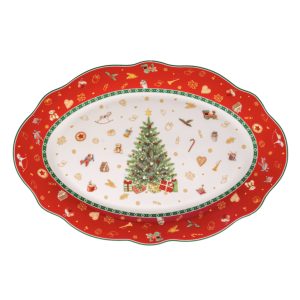 Блюдо фарфоровое Christmas Delight 30,5 см 985-209