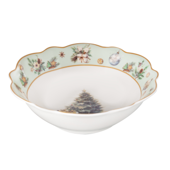 Салатник порцеляновий "Tender Christmas" 15,5 см 985-215