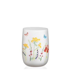Ваза біла 180 мм, Bohemia Herbal White, (OB458)