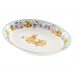 Блюдо порцелянове Funny Bunny 25х19х4,5 cm, Lefard, 985-176