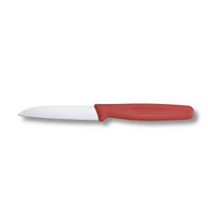 Ніж Standard Paring 8 см з червоною ручкою, Victorinox, 5.0401, Швейцарія