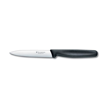 Ніж Victorinox 5.0703 довжина леза 10 см із чорною ручкою, Швейцарія
