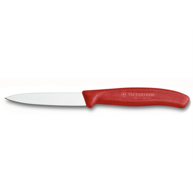 Ніж Victorinox Classic Paring довжина леза 8 см з червоною ручкою 6.7601, Швейцарія