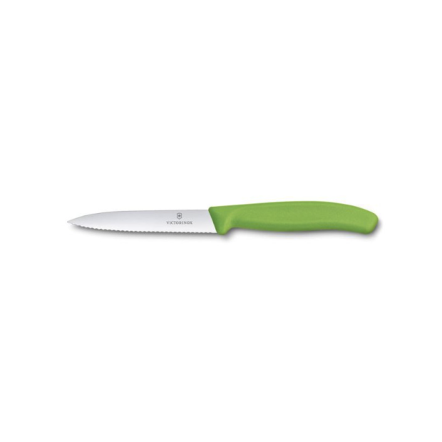 Кухонний ніж Victorinox із хвилястим лезом 10 см Classic Paring 6.7736.L4 Швейцарія