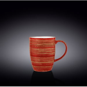 Кухоль 460 мл, Wilmax Spiral Red, WL-667237