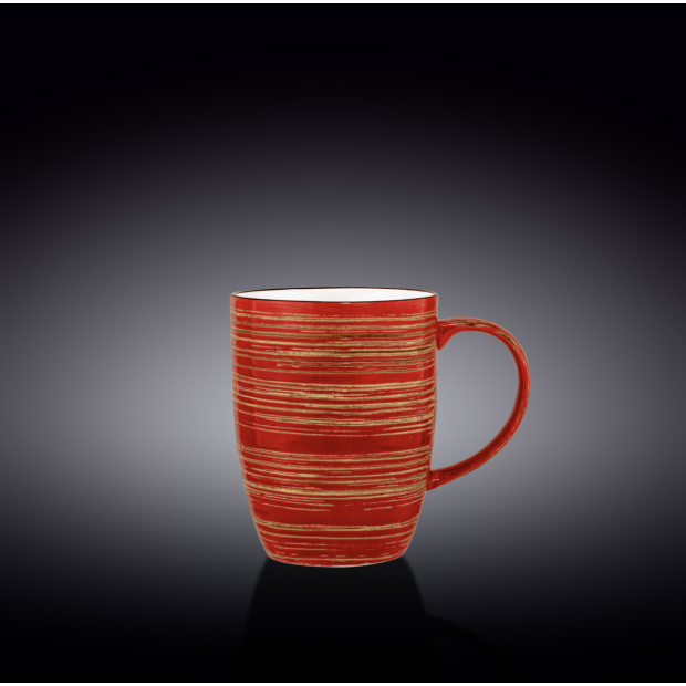 Кружка 460 мл, Wilmax Spiral Red, WL-667237