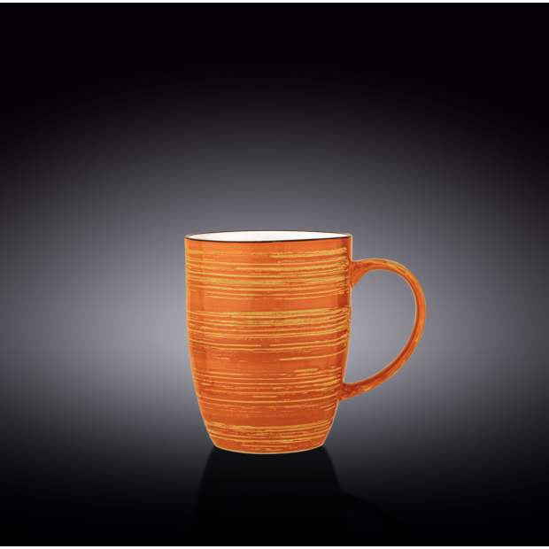 Кухоль 460 мл, Wilmax Spiral Orange, WL-669337