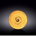 Тарілка десертна 20,5 см порцелянова, Wilmax Spiral Yellow, WL-669412