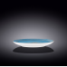 Тарілка порцелянова 25,5 см, Wilmax Spiral Blue, WL-669614