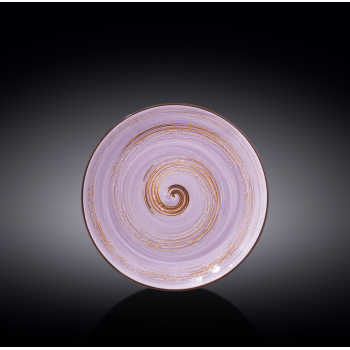 Тарілка порцелянова 20,5 см, Wilmax Spiral Lavander, WL-669712