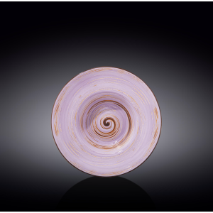 Тарілка глибока порцелянова 20 см, Wilmax Spiral Lavander, WL-669722